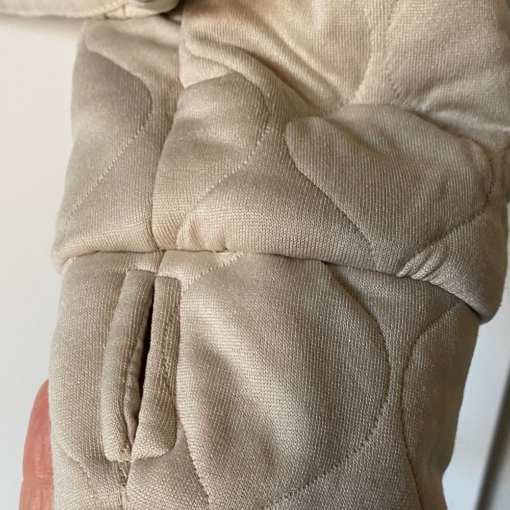 Softest Quilted Crop Half Zip Sweatshirt Jacket Sweater Yoga Zara Athleta - Picture 7 of 14